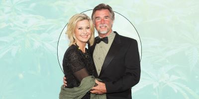 Olivia Newton-John's Husband Claims She's Doing "Astonishingly Well," Thanks to Cannabis