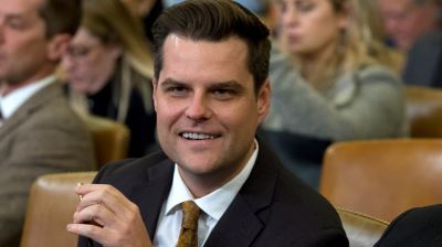 'OK, Boomer': Republican Rep. Matt Gaetz scoffs at Kellyanne Conway's stance on marijuana legalization