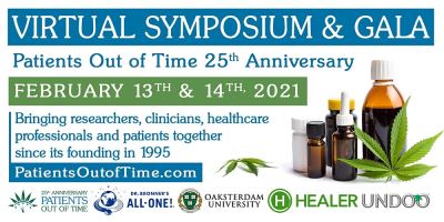 Event Notice: Feb 13-14th - Patients Out of Time, 25th Anniversary Virtual Symposium & Gala
